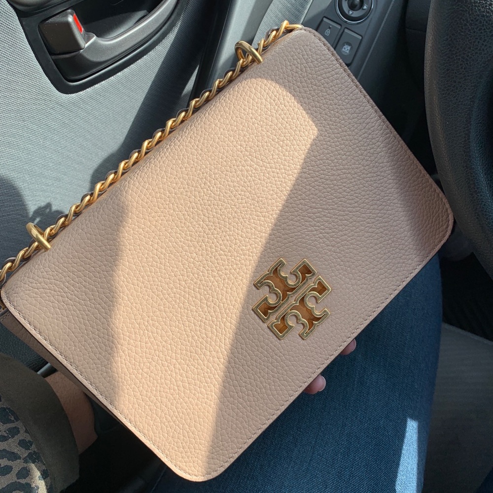 Tory Burch blush shoulder crossbody bag